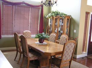 Dining room after 