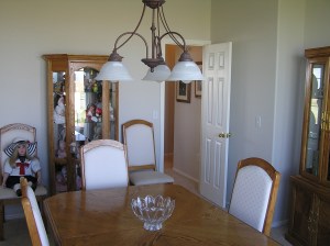 (1) Dining room before
